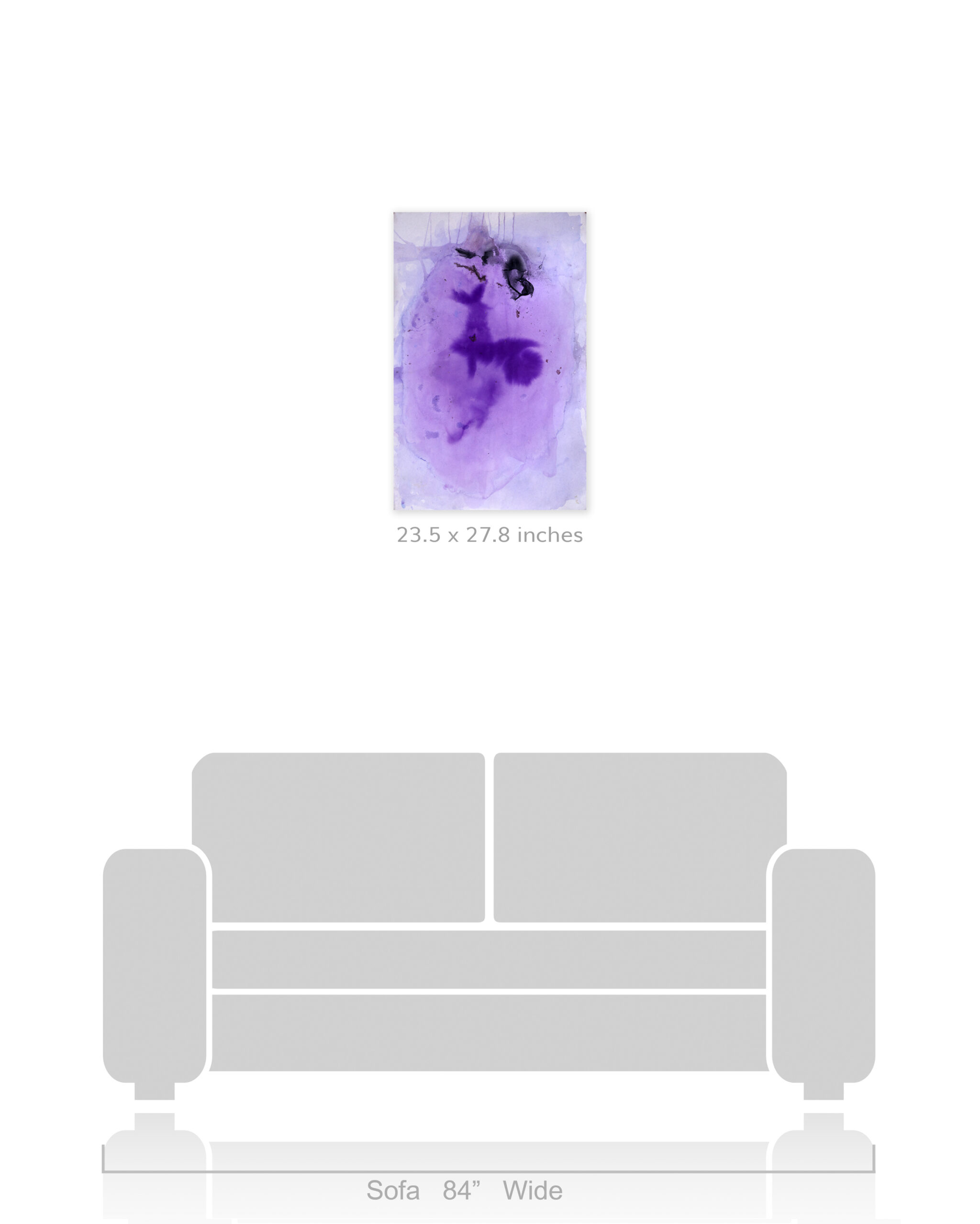 Sabeen Ahsan 23.5 x 27.8 inches Vector Sofa